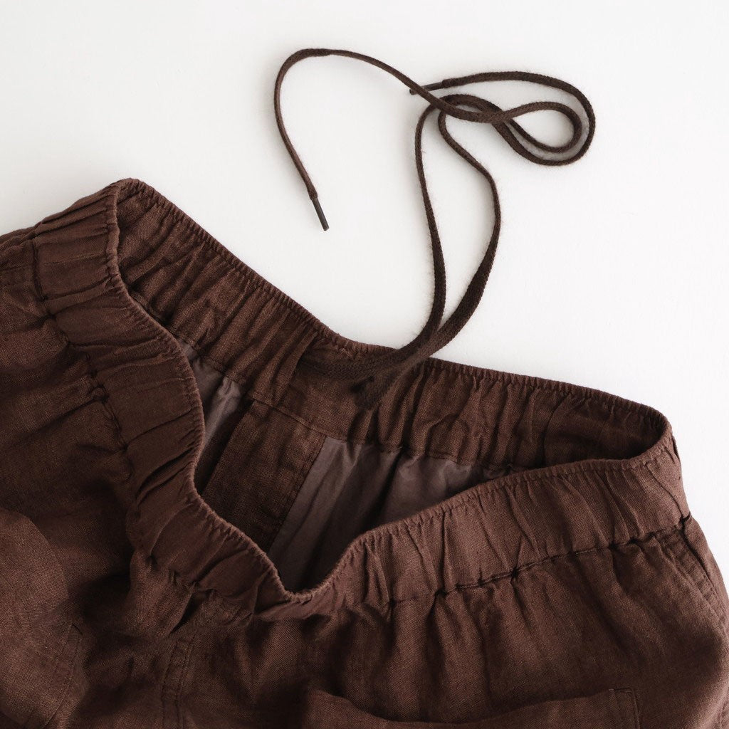 LINEN POPLIN PT #050 BROWN [17061 40059]