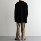 Rough&Smooth Thermal Over-neck L/S #Black [bROOTS24F30F26]