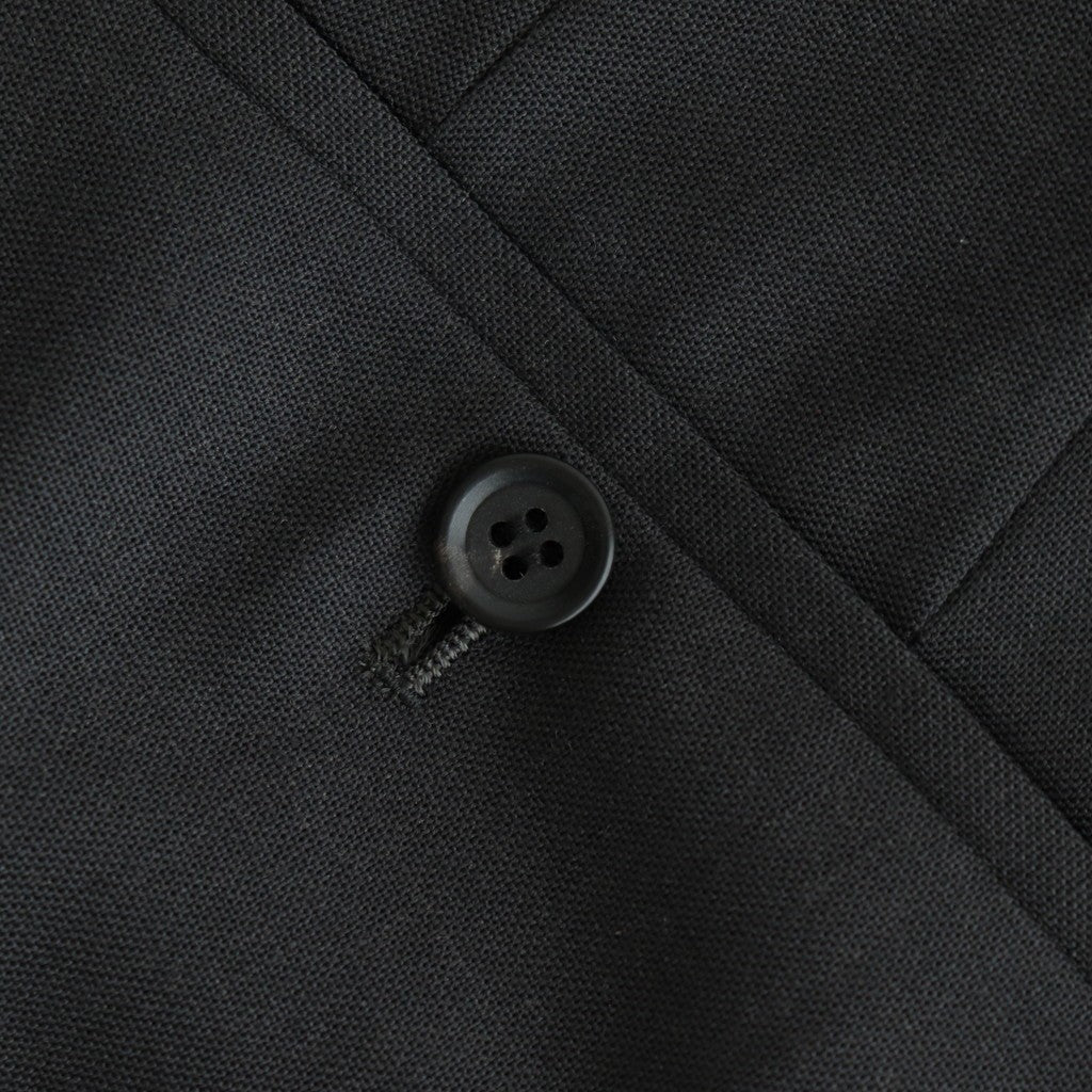 Wool Tuckless Waide Trousers #BROWN GRAY [NEP-SS2502M]