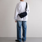 CORDURA ECOMADE CANVAS SHOULDER BAG S #NAVY [16552 71408]