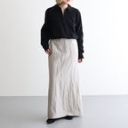 W/Li Pencil Skirt #BEIGE [NEP-SS2510W]