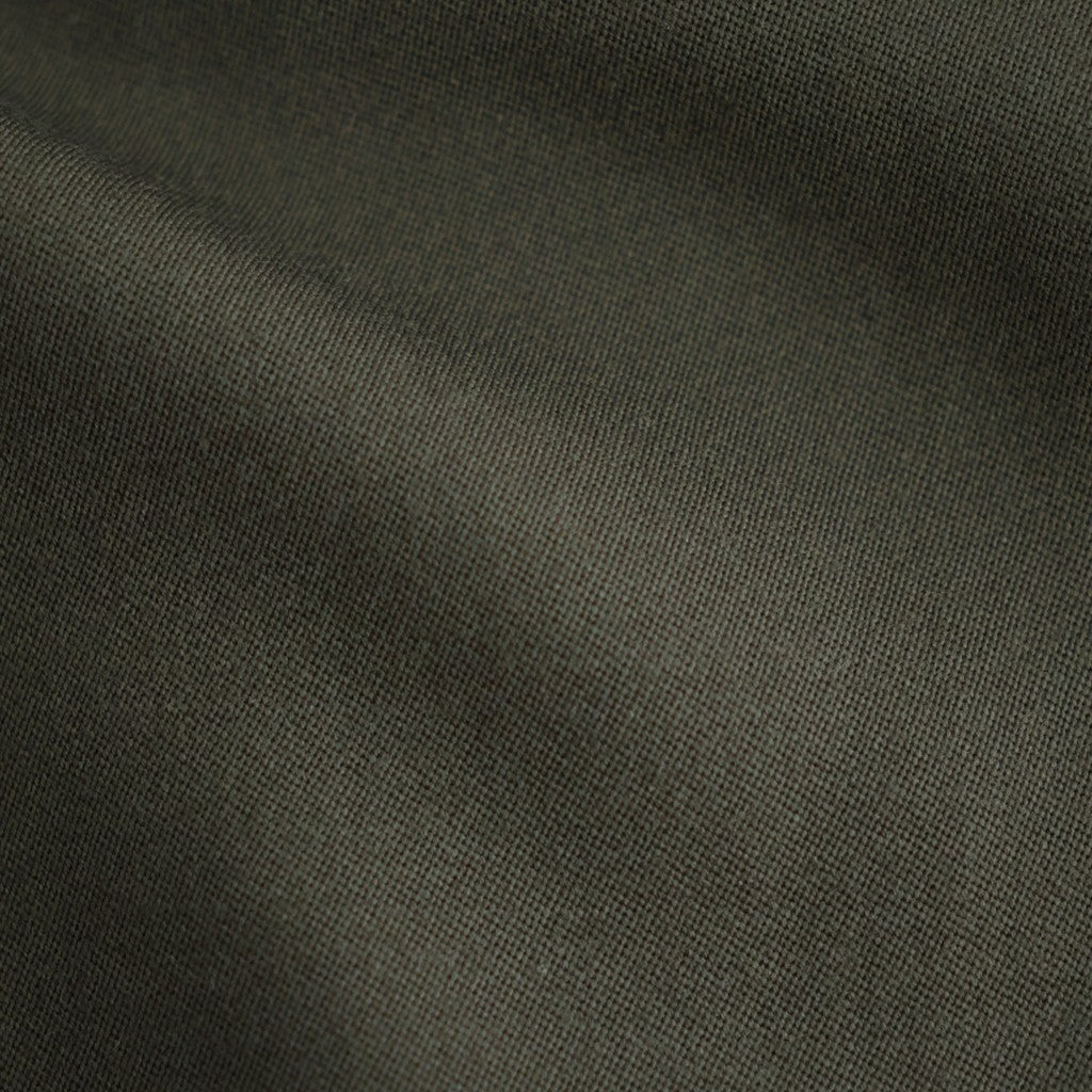 DOUBLE PLEATED SEMI EASY TROUSERS #D.OLIVE [A26C15PT01C]
