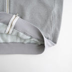 HIGH BULKY JUMBERCA URAKE ZIP UP BLOUSON #GRAY [BN-26FM-043]