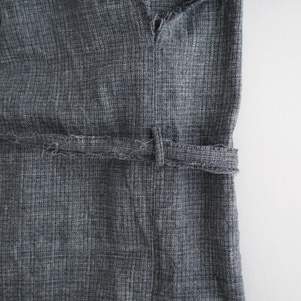 Mix Heather Cotton Double-Sided P/O #HeatherCharcoal [BHSW26S2HEG]