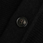 Co/Li Garter Stitch Cardigan #BLACK [NEP-SS2534M]