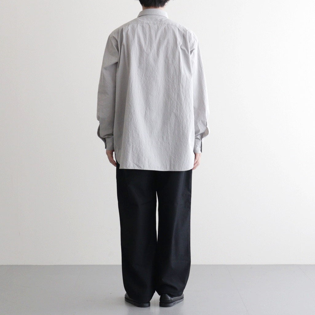 Regular Collar Wind Shirt #Gray [S26SG082]