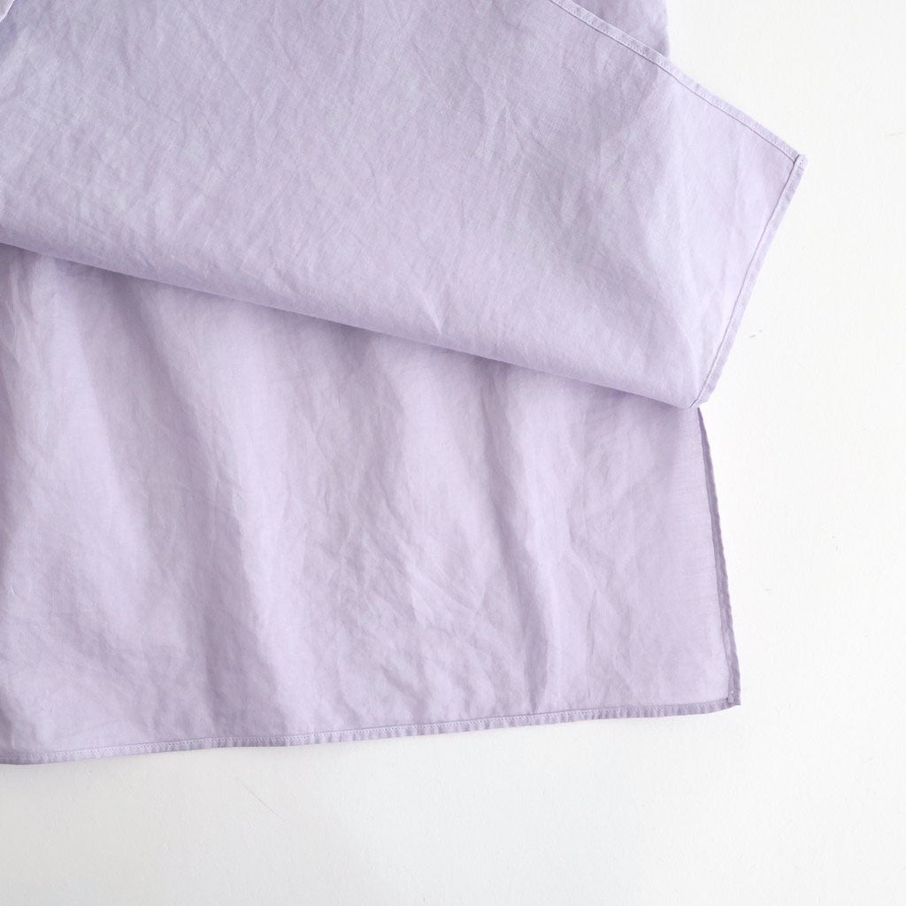 ITALIAN OPEN COLLAR SHIRT #LAVENDER [A26A23SH03C]
