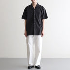 DENIM PAINTER TROUSERS #OFF WHITE [PMAT-PT09]