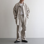 PATINA HERRINGBONE SOUVENIR JACKET #BONE [251OJ-JK16]