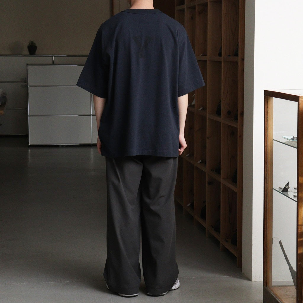 ALE-Y 88/12 Print Tee WIDE #NightBlack×Black-PT [bROOTS25S36S26A]