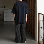 ALE-Y 88/12 Print Tee WIDE #NightBlack×Black-PT [bROOTS25S36S26A]