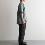 BACK GATHERING SS SHIRT #SAGE GREEN [PMAV-SS04]