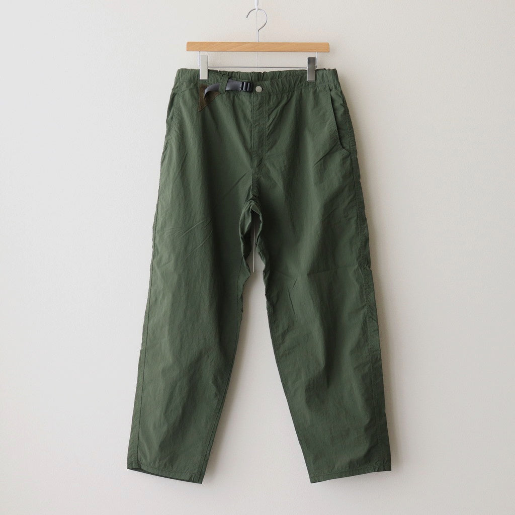 SM PANT feather nylon #DarkGreen [25s_SMMS251113]