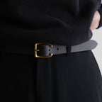 APROVEITER LEATHER BELT #BROWN