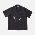 絲質棉布紀念襯衫（短袖）#ONYX [251OJ-SH14]