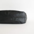 NEWSPAPER BAG L #BLACK [BG-17-C-COW.AN-4]