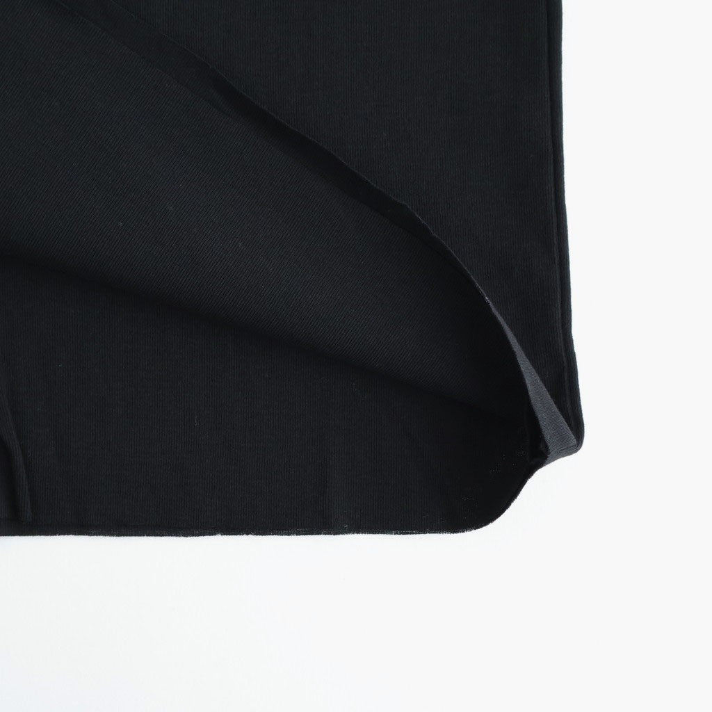 Hard Twist Rib Skirt #Black [BHSW26S13]