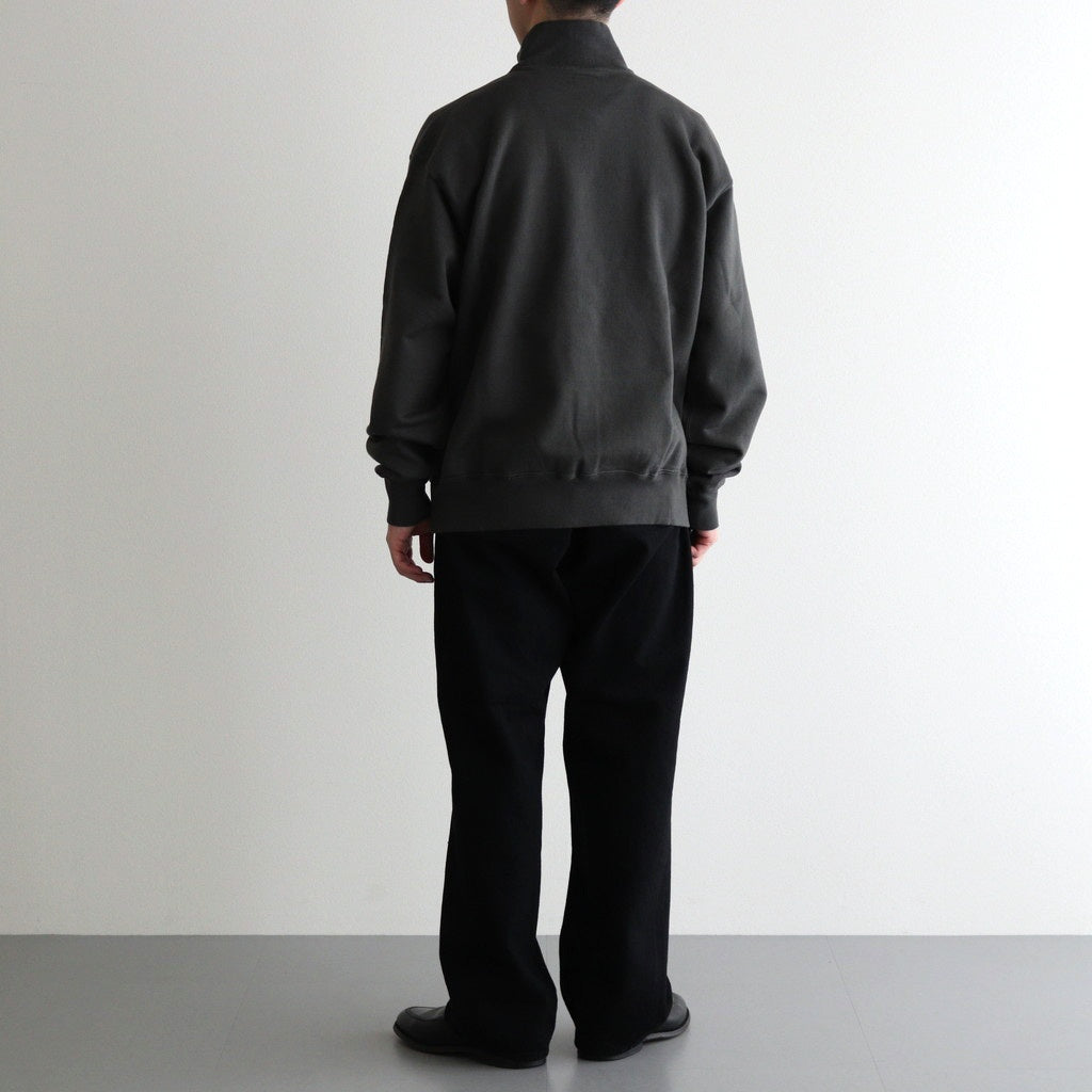 ATHLETIC TURTLENECK SWEAT #CARBON [PMAS-CL06]