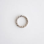 STEVE ARVISO Twisted Wire Ring #SILVER