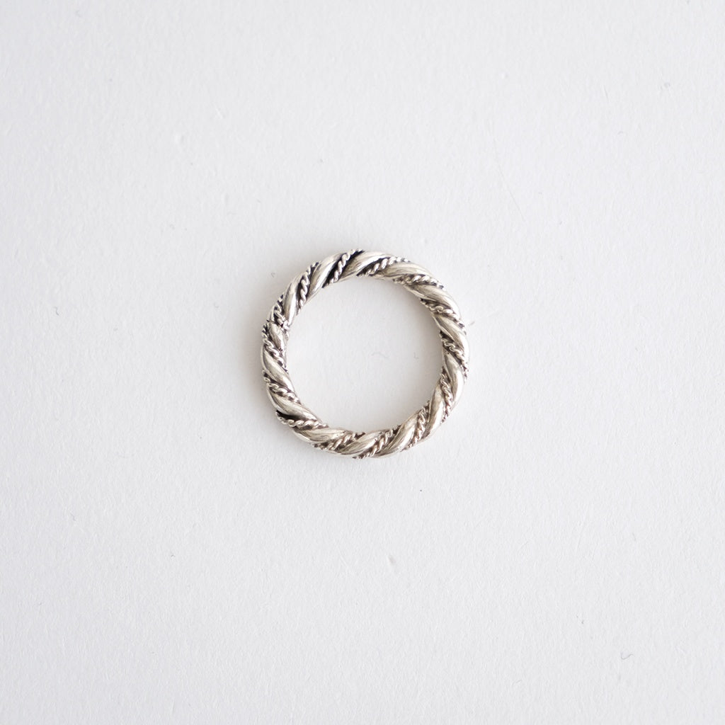 STEVE ARVISO Twisted Wire Ring #SILVER