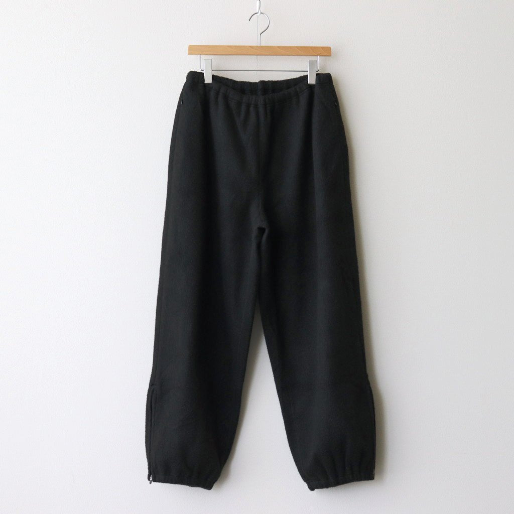 Pe/Silk Fleece Track Pants #HeatherBlack [BHS24F030F25]
