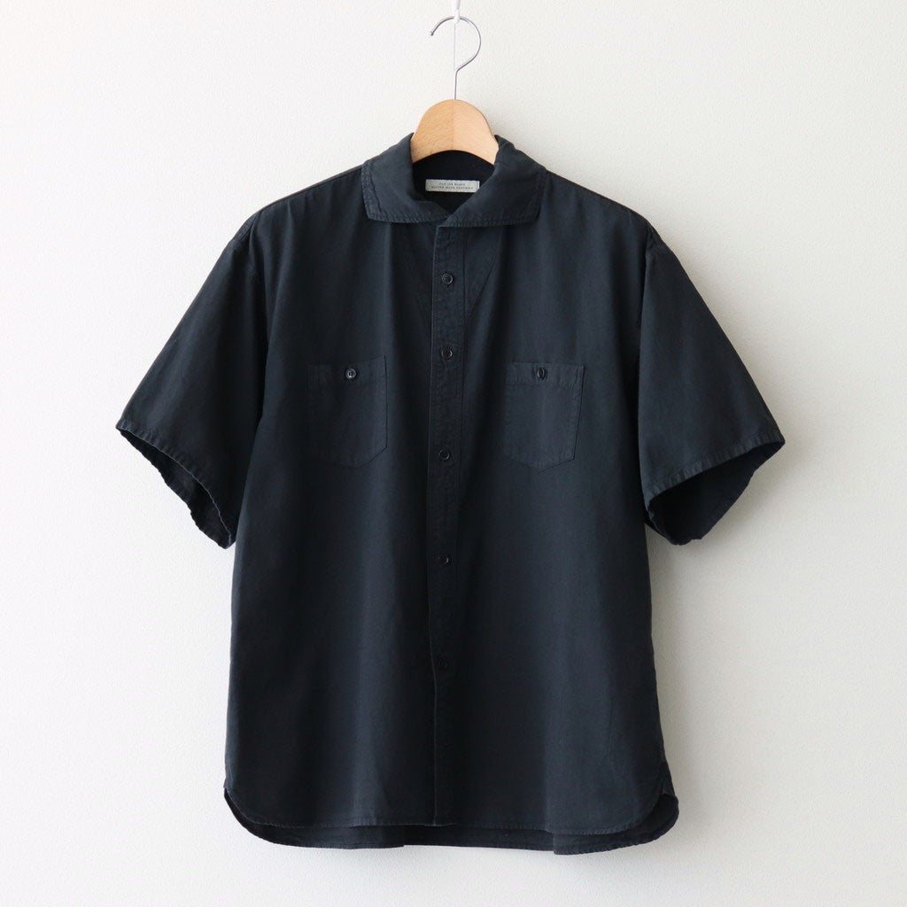 CAMP COLLAR MARINE SHIRTS #ONYX [251OJ-SH11]