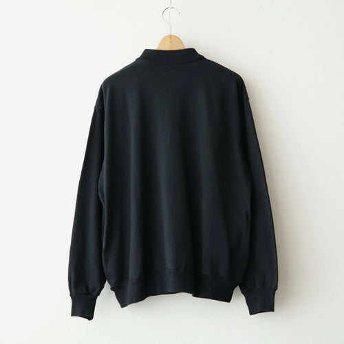 Co/Silk Nep Harf-zip P/O #Black [BHS25S037F26]