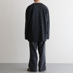 Rough&Smooth Thermal Over NeckL/S #HeatherCharcoal [bROOTS24F30F25]