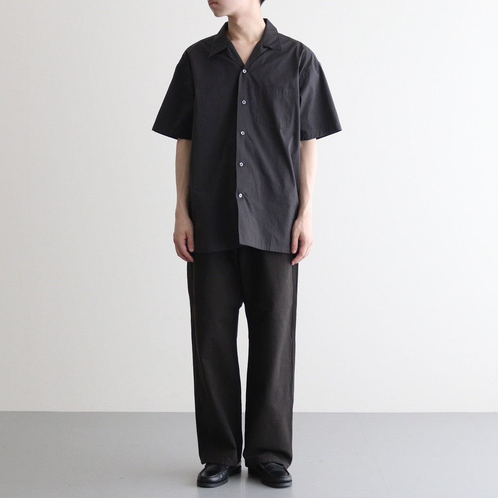 DENIM PAINTER TROUSERS #DUST BLACK [PMAT-PT09]