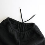 Pe/Silk Fleece Track Pants #HeatherBlack [BHS24F030F25]