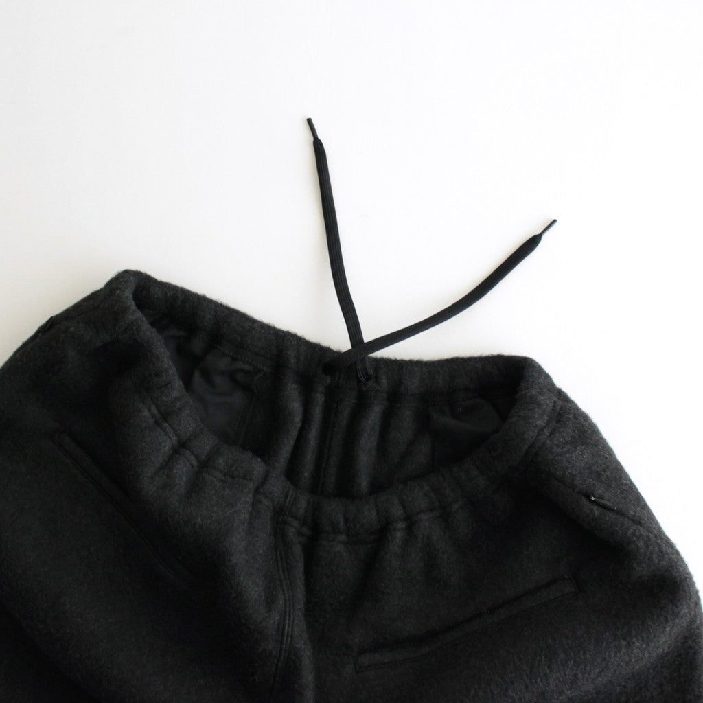 Pe/Silk Fleece Track Pants #HeatherBlack [BHS24F030F25]