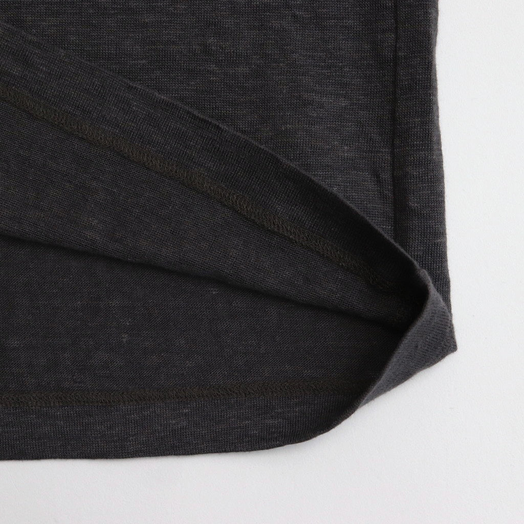 NORMANDY LINEN T-SHIRT #GRAY [BN-25SM-066]