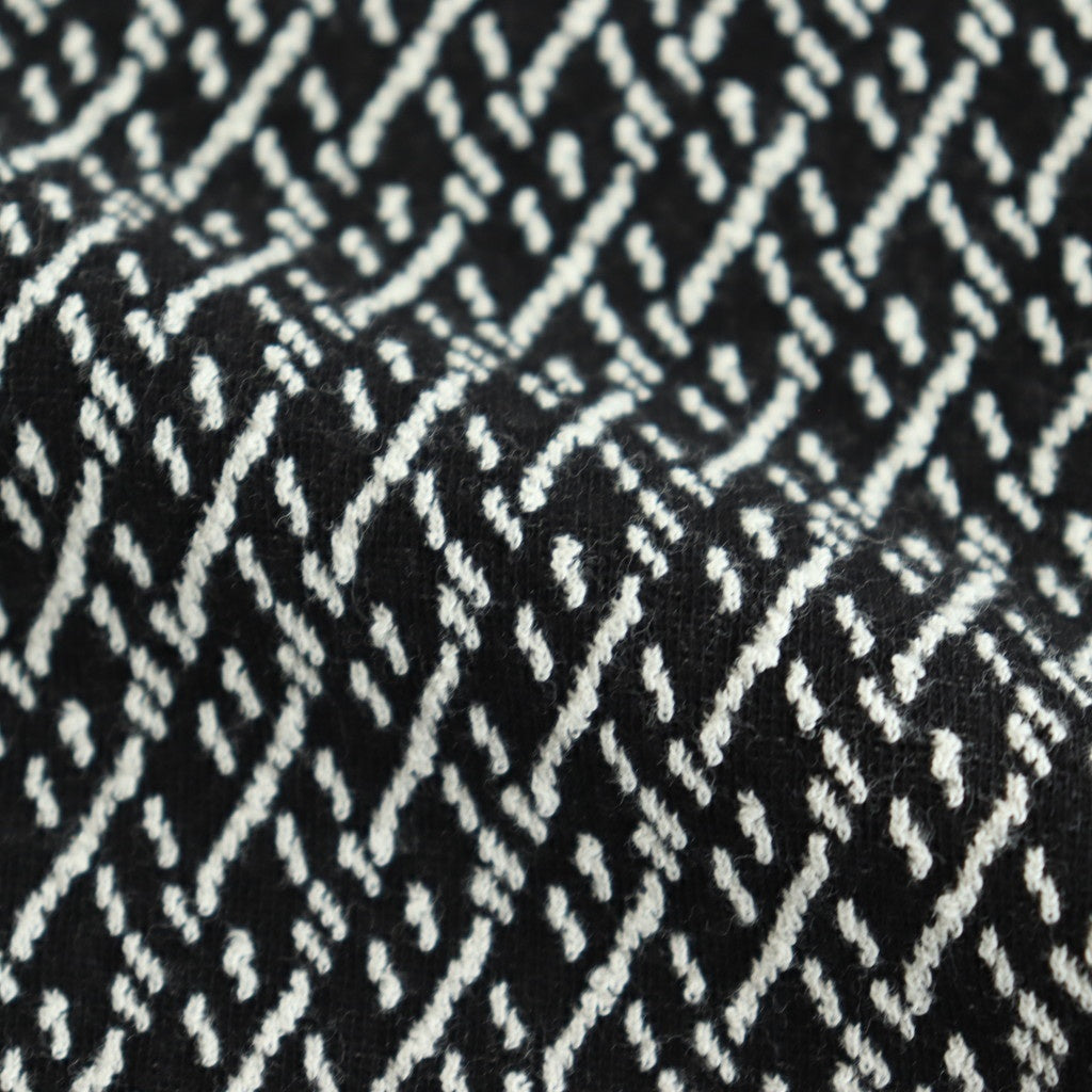 RAGLAN CREW NECK #BLACK×IVORY [M25C15CS02C]