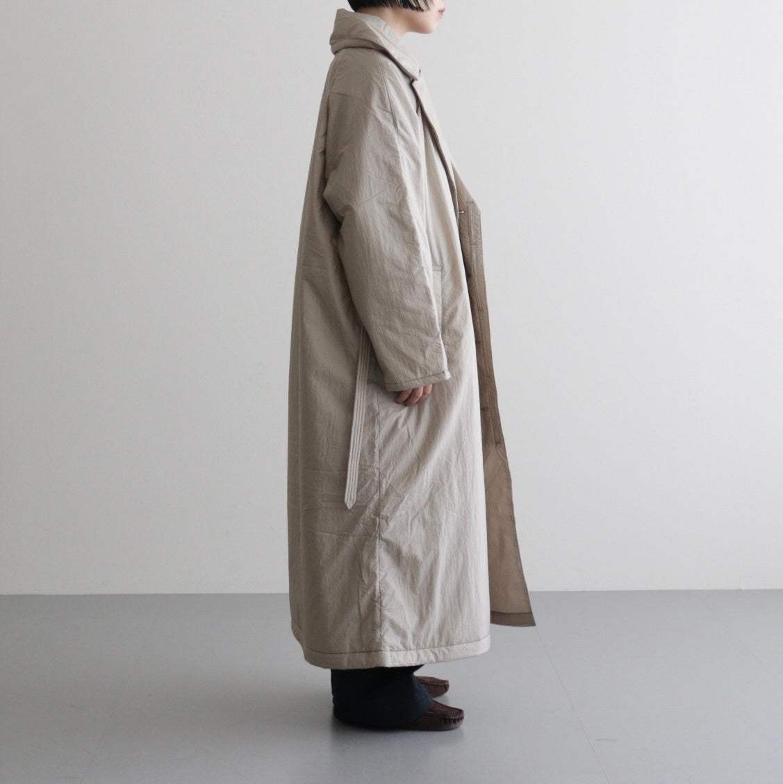 Puffer Coat #Tan Beige [S25FB025]