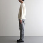 NON MULESING WOOL KN C/N P/O #WHITE [16542 60367]