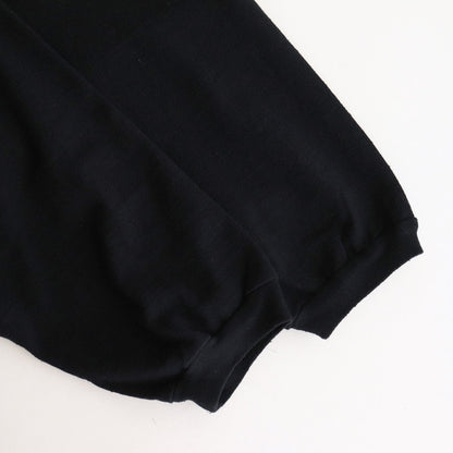 Co/Silk Nep Split Sleeve P/O #BlackNavy [BHSW24F10]