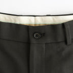 FLAT FRONT WIDE TROUSERS #DARK SAGE [A26C07PT03C]