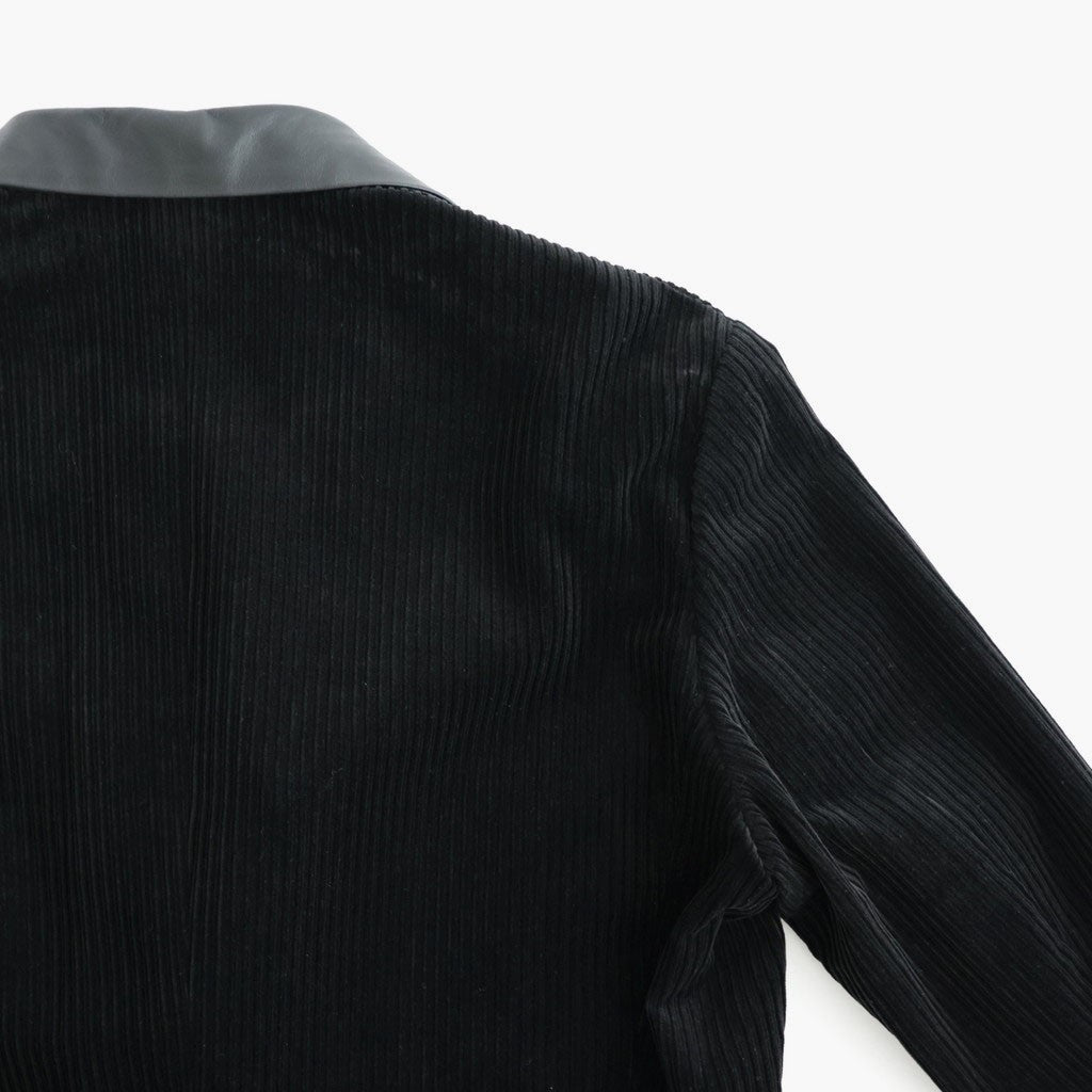 MIXED-WALE CORDUROY TAILORED JACKET #BLACK [26W-BIS-JK11]