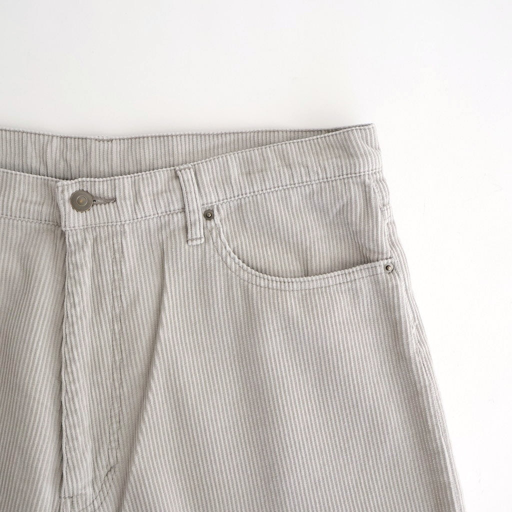 8W Corduroy 5Poket #Lt Gray [NEP-AW2505UNI]