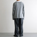 Suvin Wool Basque Shirt #MIX GRAY [NEP-AW2623]