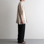 NEW OPEN COLLAR S/S SHIRT #TAUPE [A26B05SH01B]