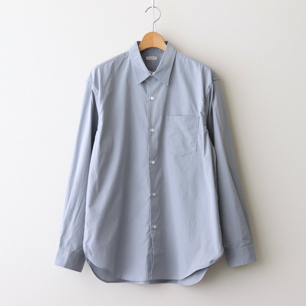 REGULAR COLLAR DRESS SHIRT #OLD SAX [PM-LS01]