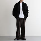 Rough&Smooth Thermal Blouson #Black [bROOTS26F14]