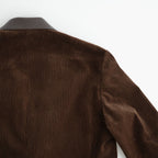MIXED-WALE CORDUROY TAILORED JACKET #BROWN [26W-BIS-JK11]