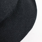 BRAID BUCKET HAT #BLACK [Y01012]
