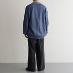 Wool Tuckless Waide Trousers #BROWN GRAY [NEP-SS2502M]