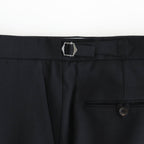 REGULAR STRAIGHT TROUSERS #BLACK [M25C07PT02C]