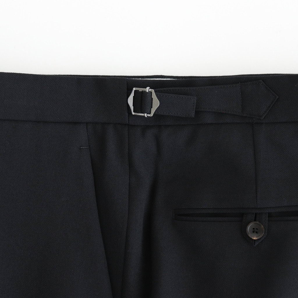 REGULAR STRAIGHT TROUSERS #BLACK [M25C07PT02C]