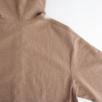 Thin-Sweat Hoodie Zip #HeatherBeige [bROOTS25S24S26]