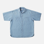 CAMP COLLAR MARINE SHIRTS #INDIGO [251OJ-SH11]